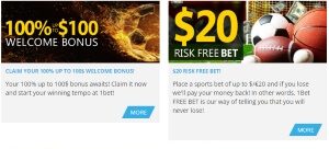 1bet promotions and latest bonuses