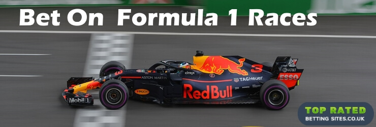 Find the best Formula 1 Betting Sites.